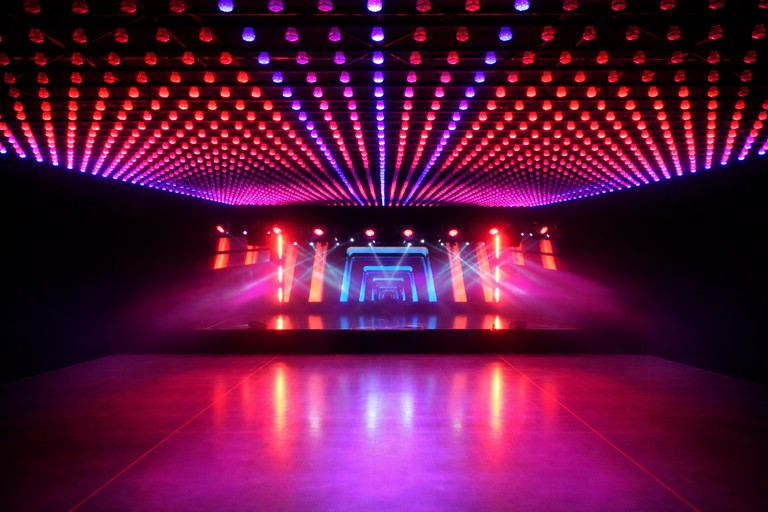 Gimnasio Iluminado